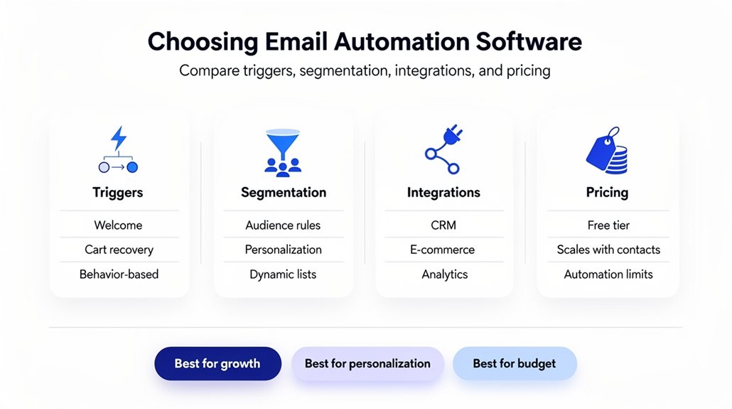 choosing email automation software