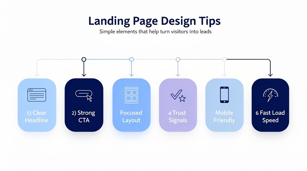 effective landing page design