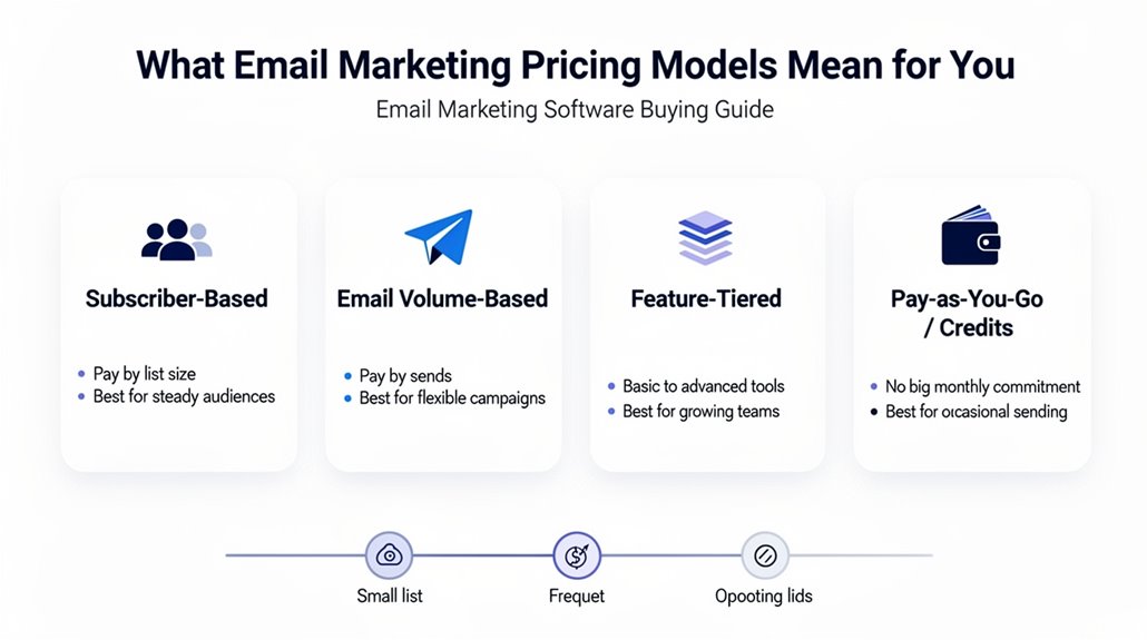 email marketing pricing models