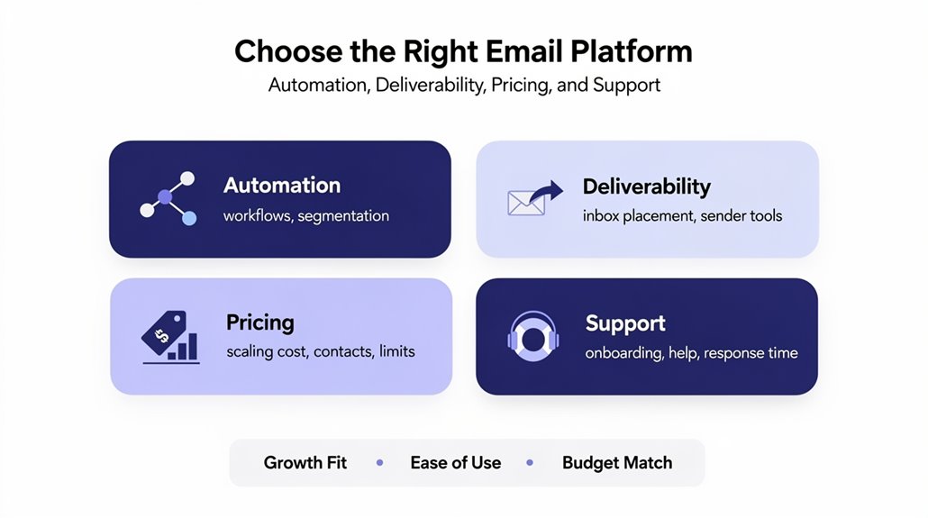 email platform selection guide