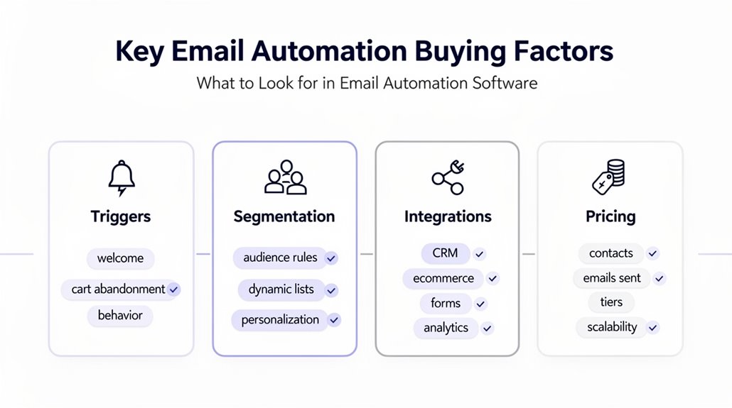 key features for selection