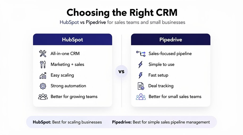 sales focus versus marketing automation