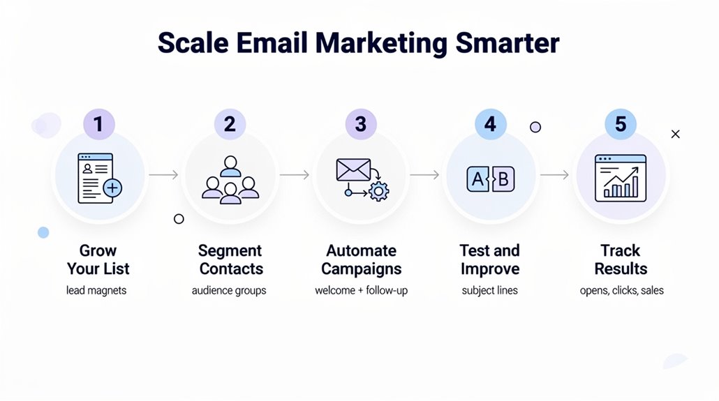 scale email marketing effectively