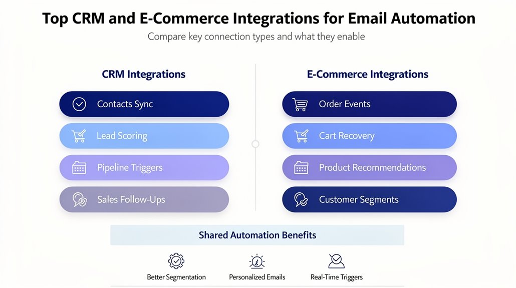 seamless email automation integrations