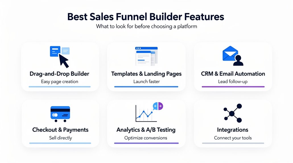 user friendly sales funnel features